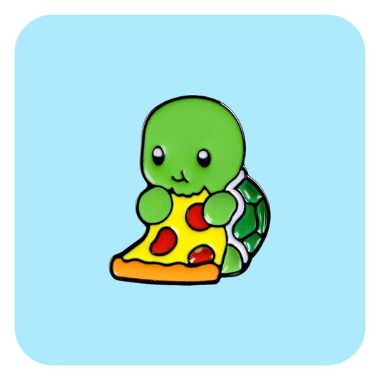 Pizza Turtle Enamel Pin