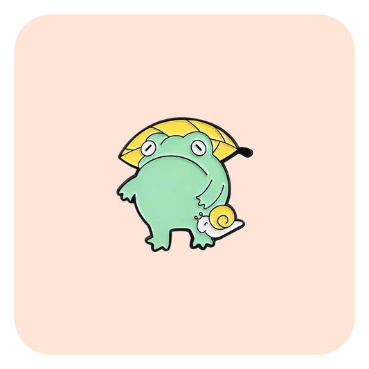 Froggy Enamel Pin