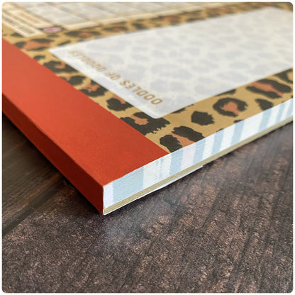 A4 - Yearly Planning Pad - Exotic Leopard - Fabulous Planning - A4 - PAD - LEOPARD