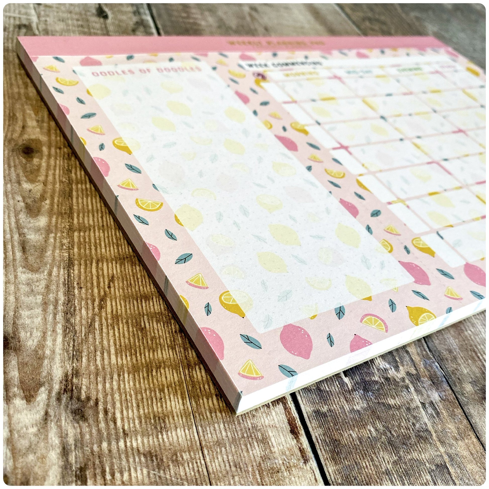 A4 - Yearly Planning Pad - Pink Lemonade - Fabulous Planning - A4 - PAD - PINKLEMONADE