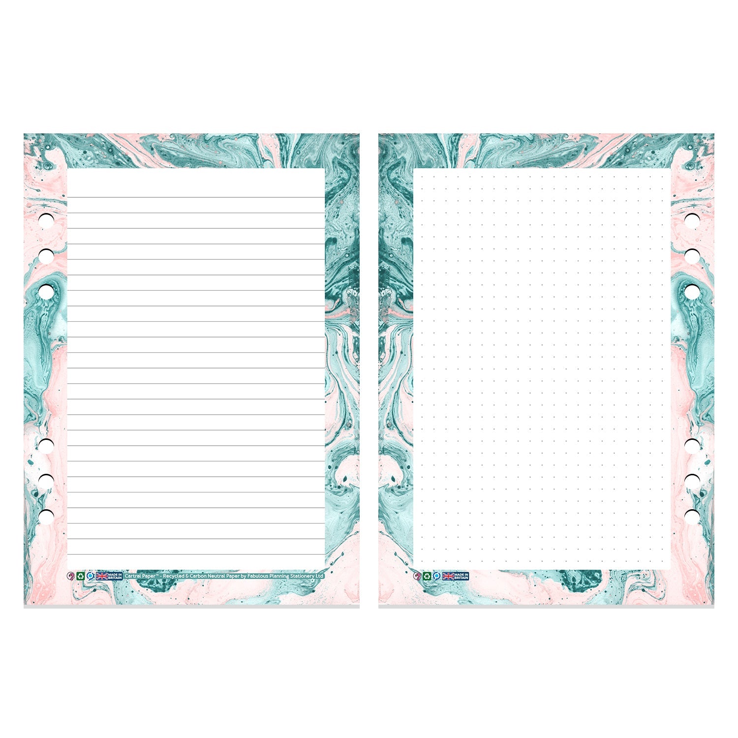 A5 - Cartral Paper - Insert - Acid Wash