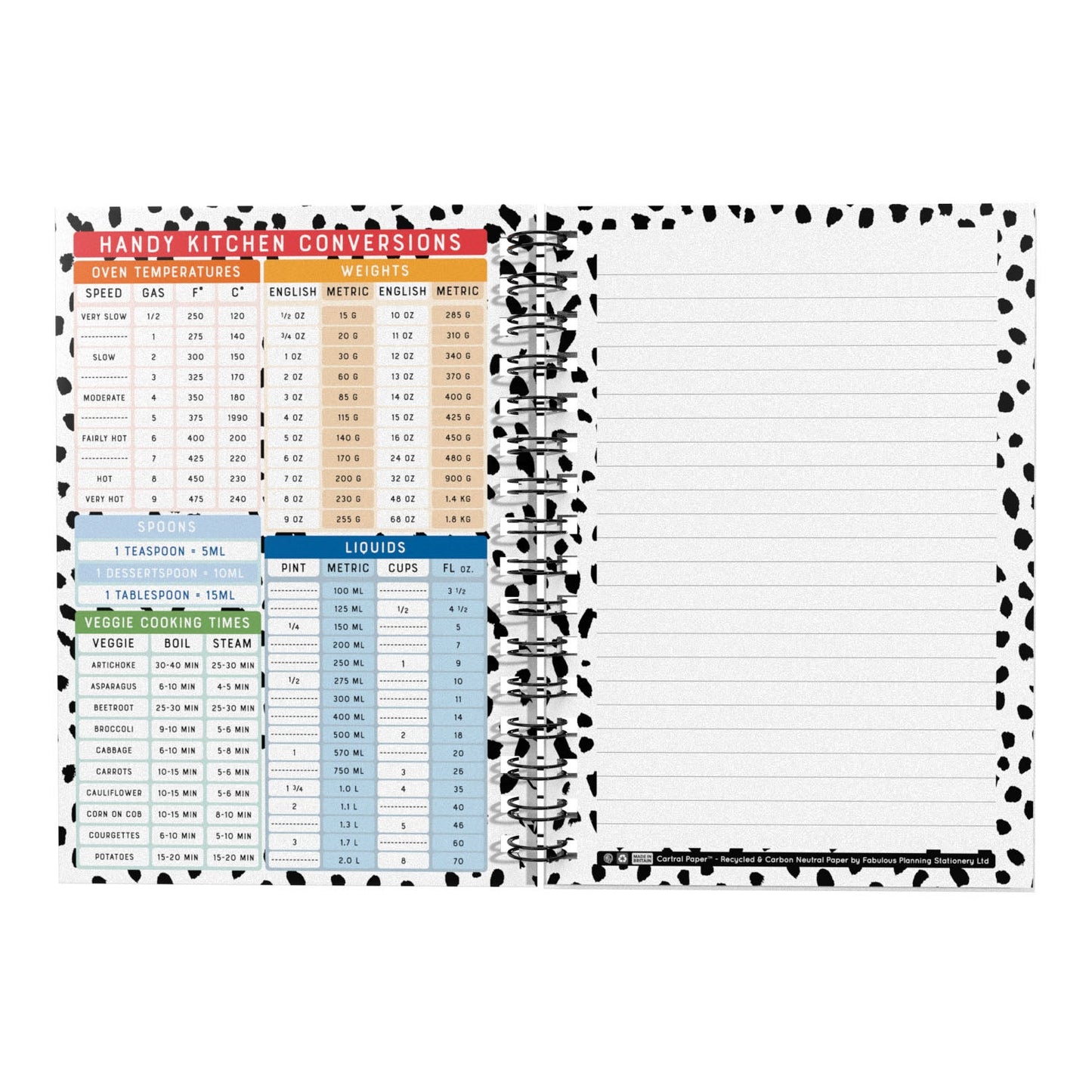 A5 Fabulous Notebook - Dalmatian - Fabulous Planning - [W] CTRL - DALMATIAN - NOTEBOOK