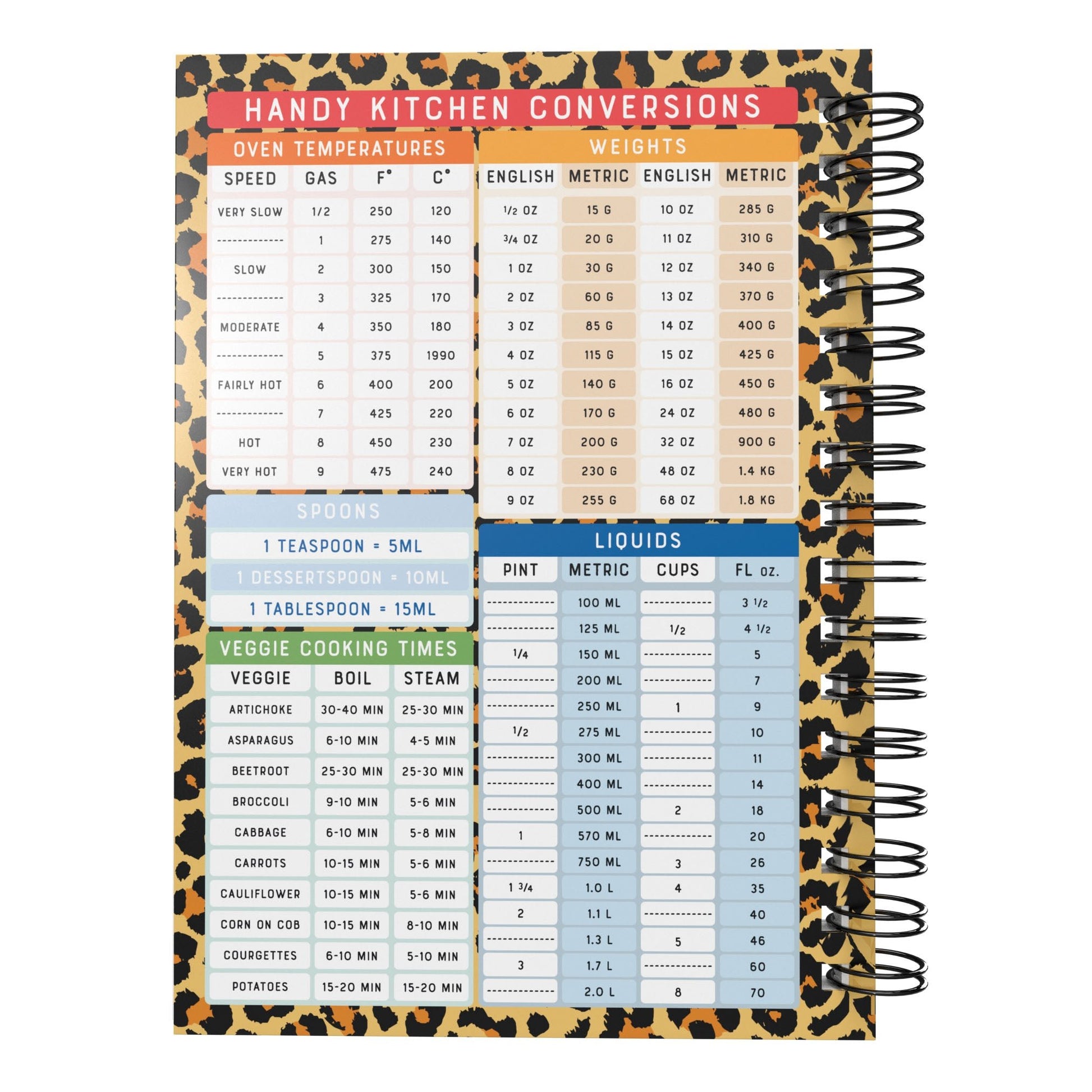 A5 Fabulous Notebook - Leopard - Fabulous Planning - [W] CTRL - LEOPARD - NOTEBOOK