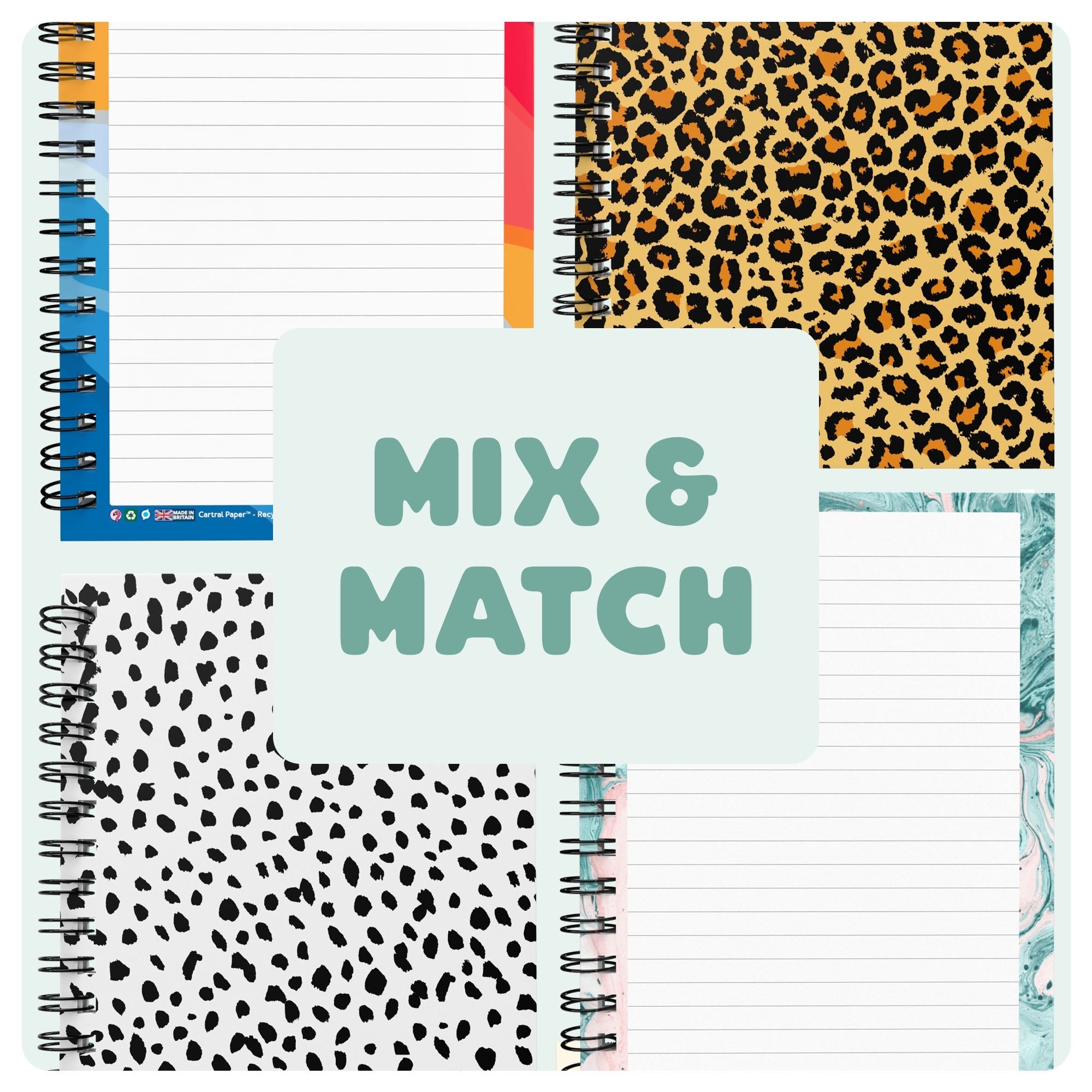 A5 Fabulous Notebook - Mix & Match – Fabulous Planning