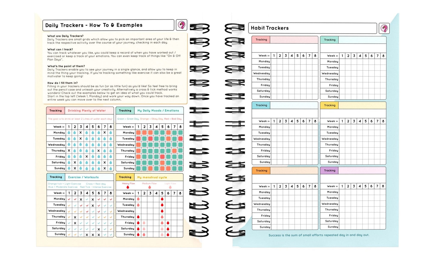 A5 Fabulous Notebook - Strawberries - Fabulous Planning - [W] CTRL - STRAWB - NOTEBOOK