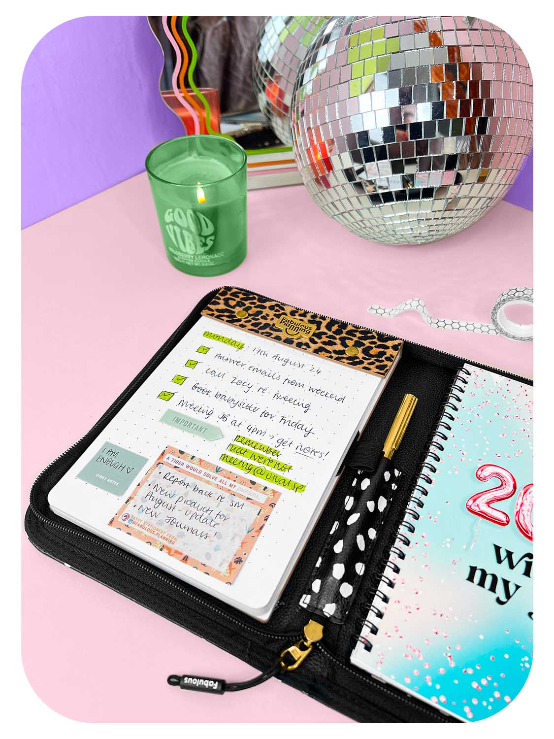 A5 Refill Pad - Cork - Fabulous Planning - A5PAD - CORK - LINED