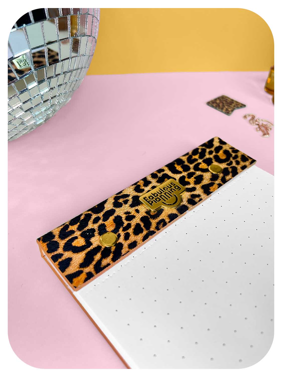 A5 Refill Pad - Leopard - Fabulous Planning - A5PAD - LEOP - LINED