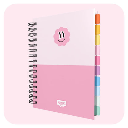 Academic 2025 Journal - Fabulous Planning - SPIRAL - 2025 - ACADEMIC - PINK