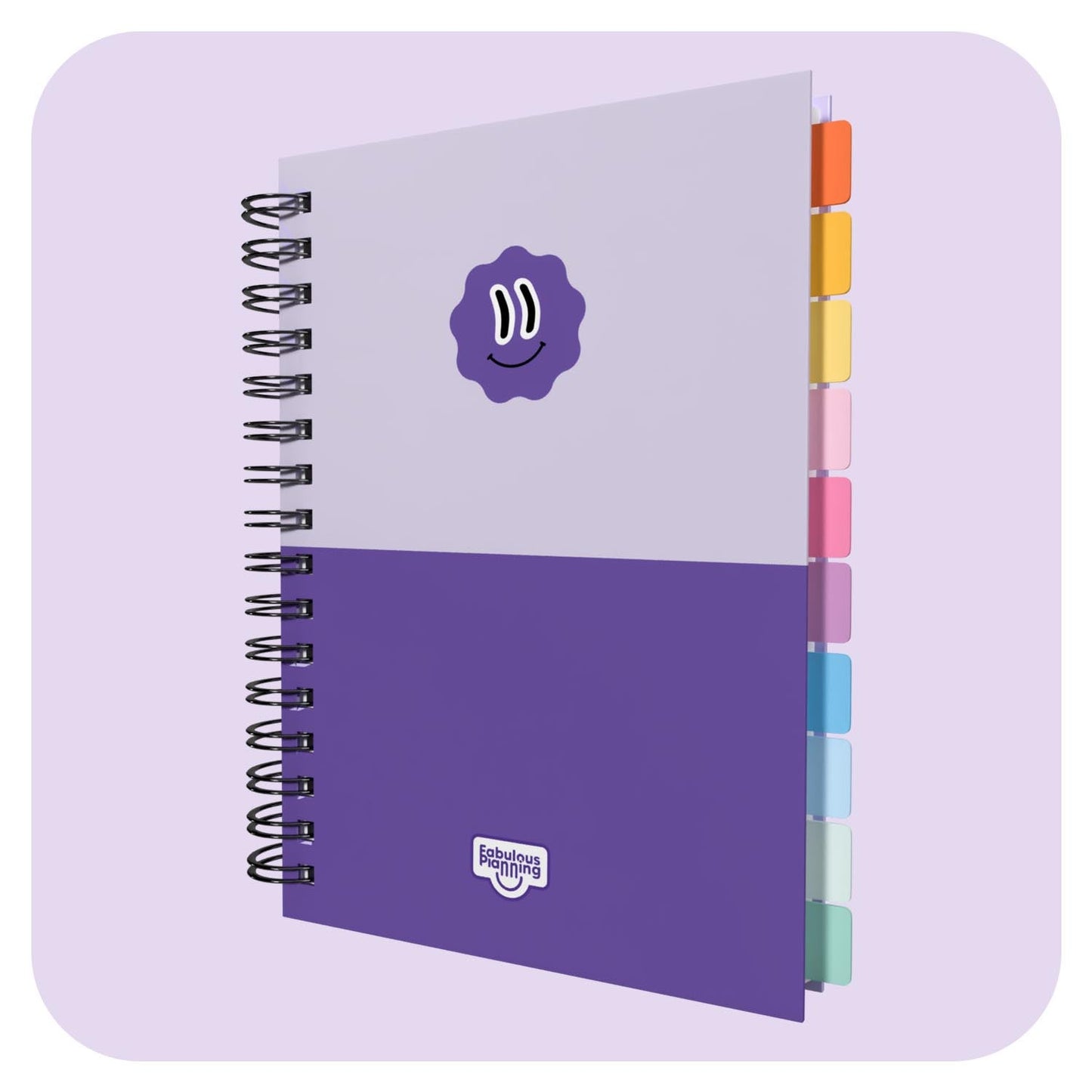 Academic 2025 Journal - Fabulous Planning - SPIRAL - 2025 - ACADEMIC - PURPLE