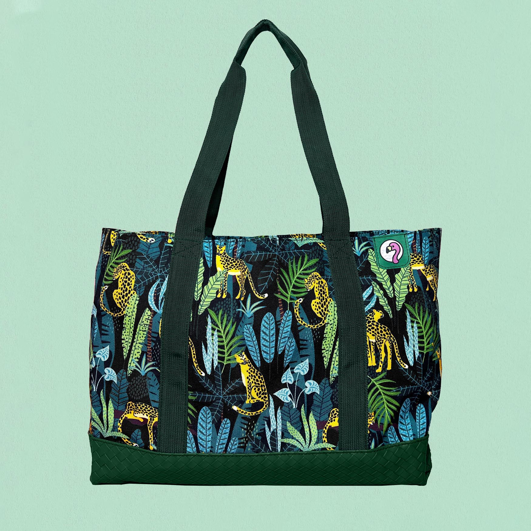 Botanical Cheetah Tote Bag - Fabulous Planning - TOTE - BOCHEETAH