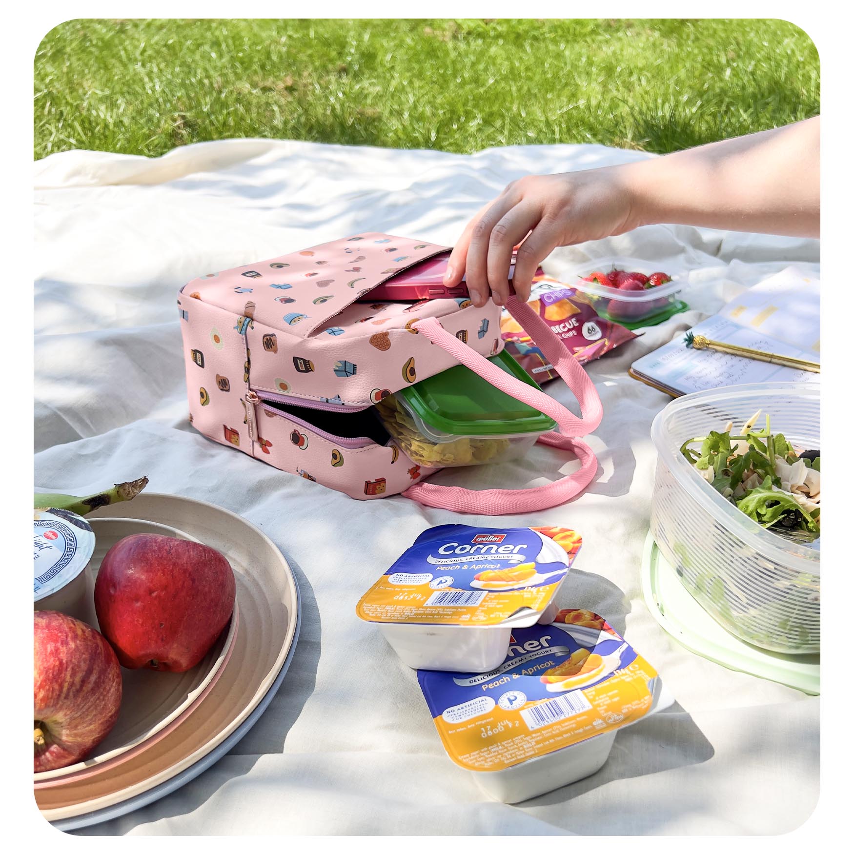 Brunch Lunch Bag - Fabulous Planning - LUNCH - BRUNCH