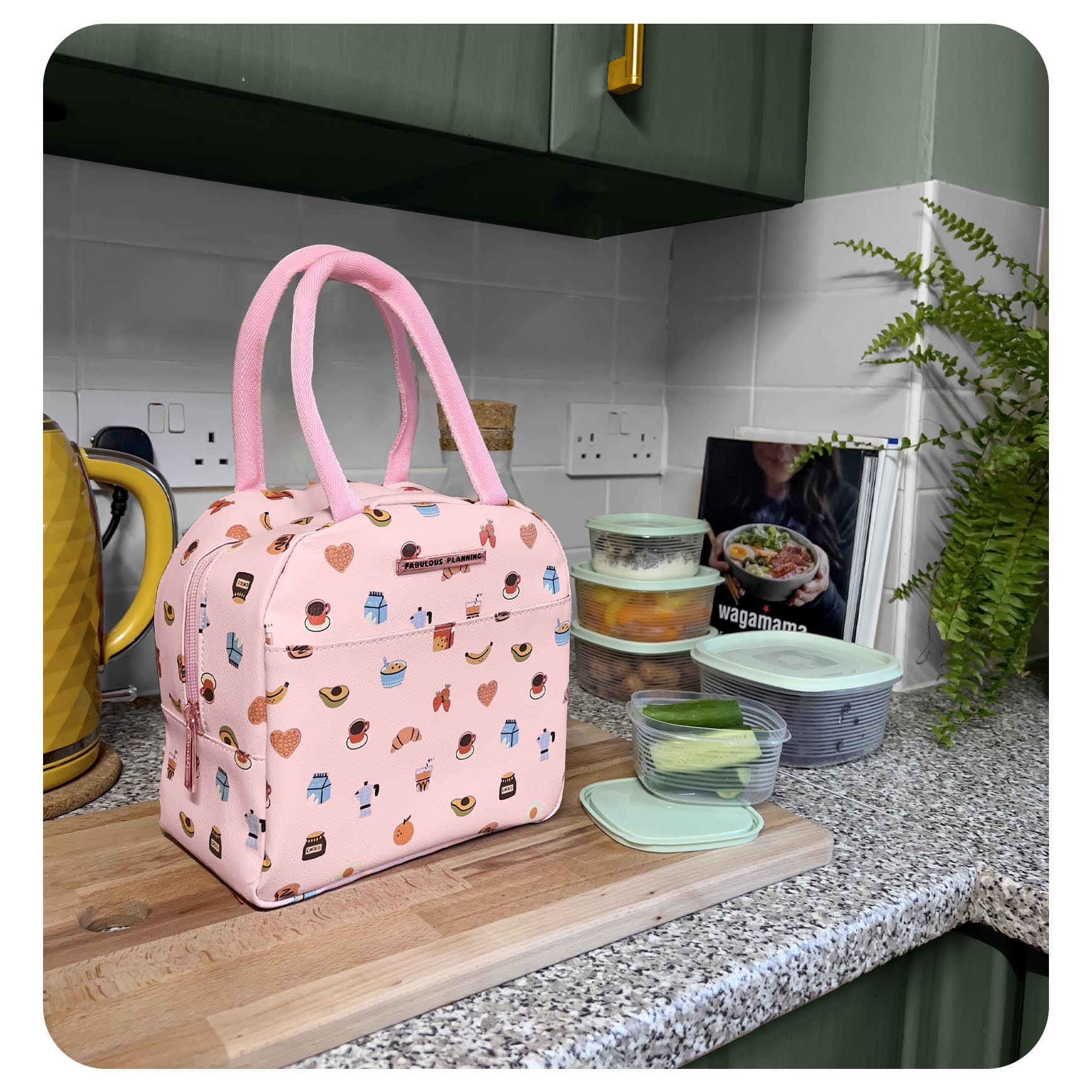 Brunch Lunch Bag - Fabulous Planning - LUNCH - BRUNCH