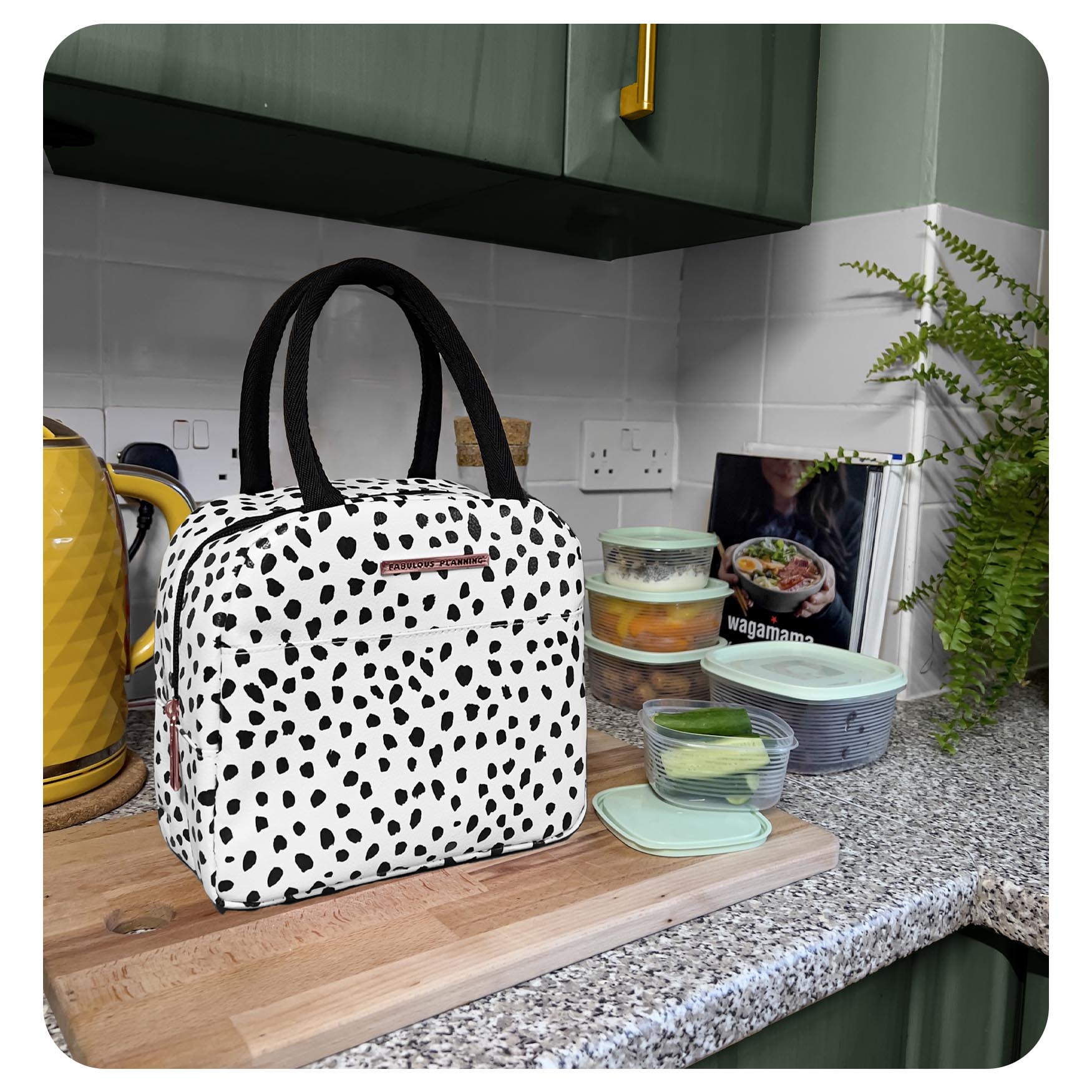 Dalmatian Lunch Bag - Fabulous Planning - LUNCH - DALMATIAN