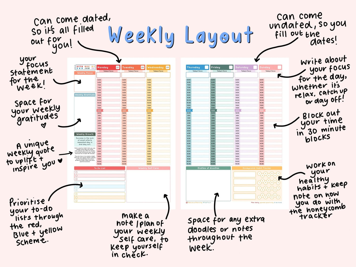 Dalmatian - Planning Journal - Fabulous Planning - P4 - DALM - UND - DAILY