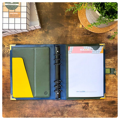 Emerald Padded Organiser - Undated Daily Diary P3 - Fabulous Planning - FO - EMEPADDED - PD - EET