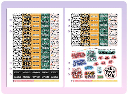 Exotic On & Off Plan Stickers - Fabulous Planning - EXOTIC - OPS - WS