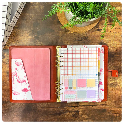 Flamingo Organiser - Undated Daily Diary P3 - Fabulous Planning - FO - FLAMINGO - PD - EET