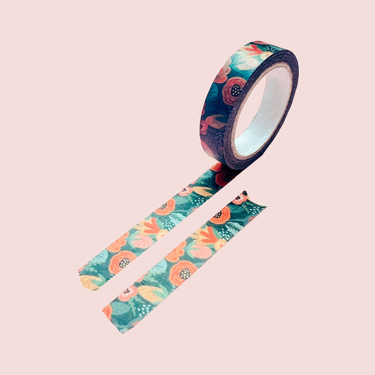 Floral Washi Tape 10mm - Fabulous Planning - Washi - Floral - 10mm