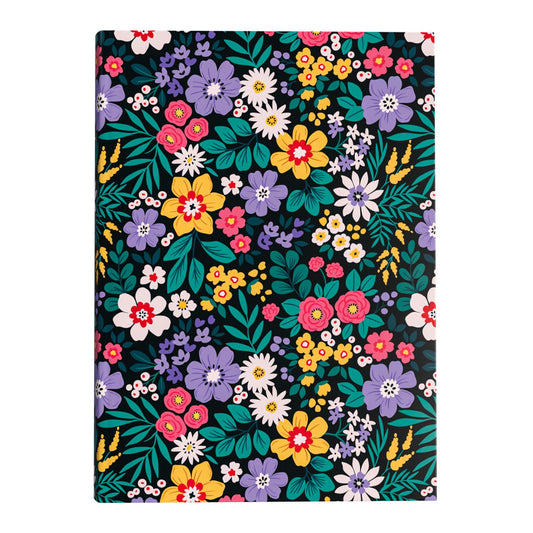 Flowers - A5 Paperback Notebook - Fabulous Planning - PAPER - LINED - FlOWERS