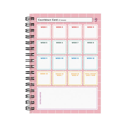 Food Diary - C1 - Slimming World Compatible - Spacious - Fabulous Planning - [W] 7WK - SP3 - C1+