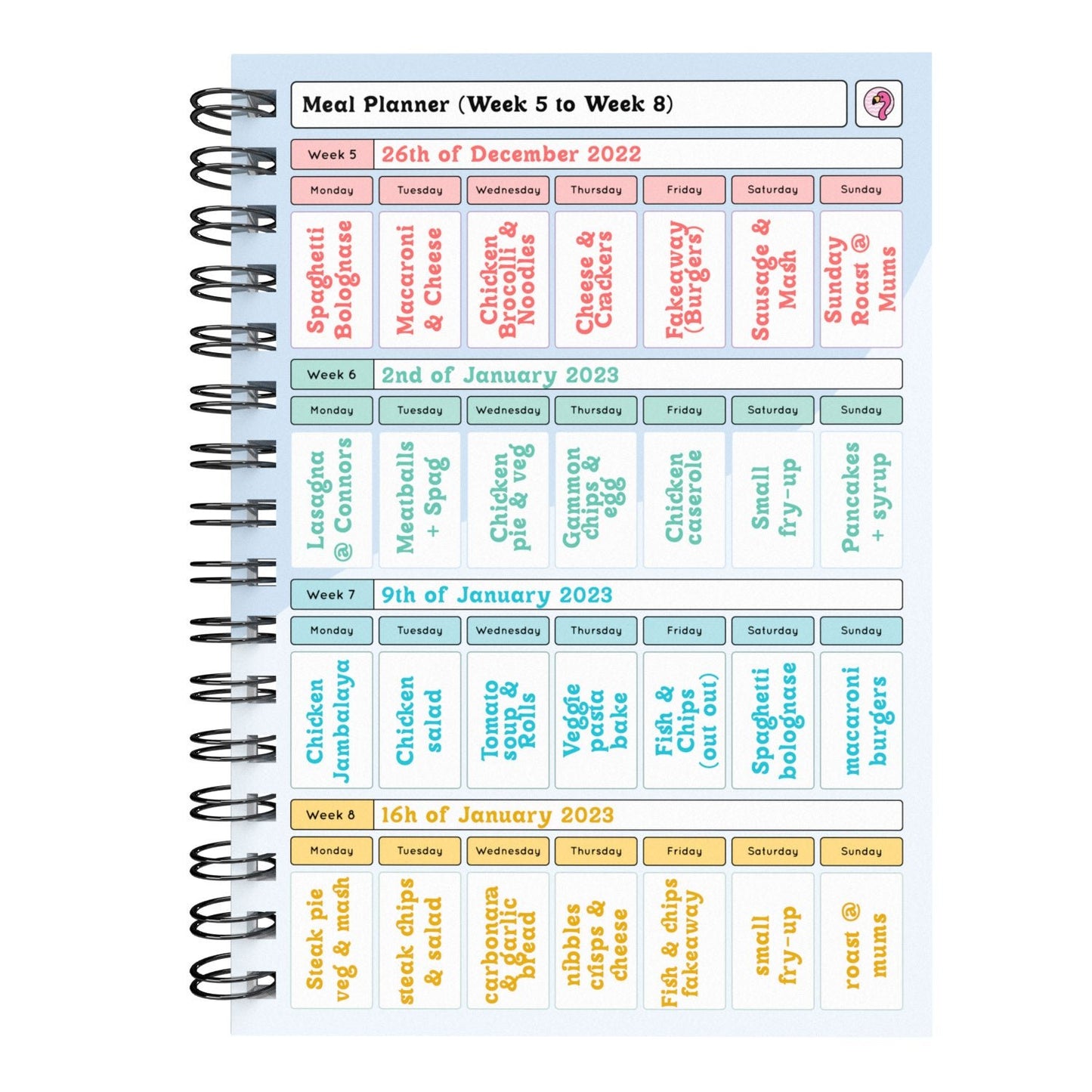 Food Diary - C10 - Calorie Counting - Fabulous Planning - [W] 3MTH - CAL - C10+