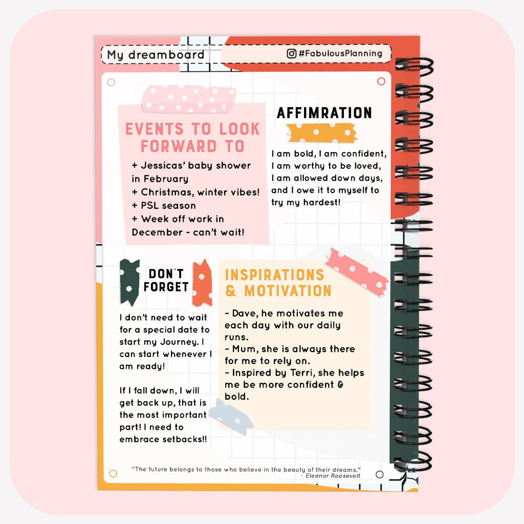 Food Diary - C15 - Keto Compatible - Fabulous Planning - [W] 7WK - KETO - C15+