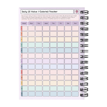 Food Diary - C20 - Slimming World Compatible - Compact - Fabulous Planning - [W] 3MTH - SW2 - C20+