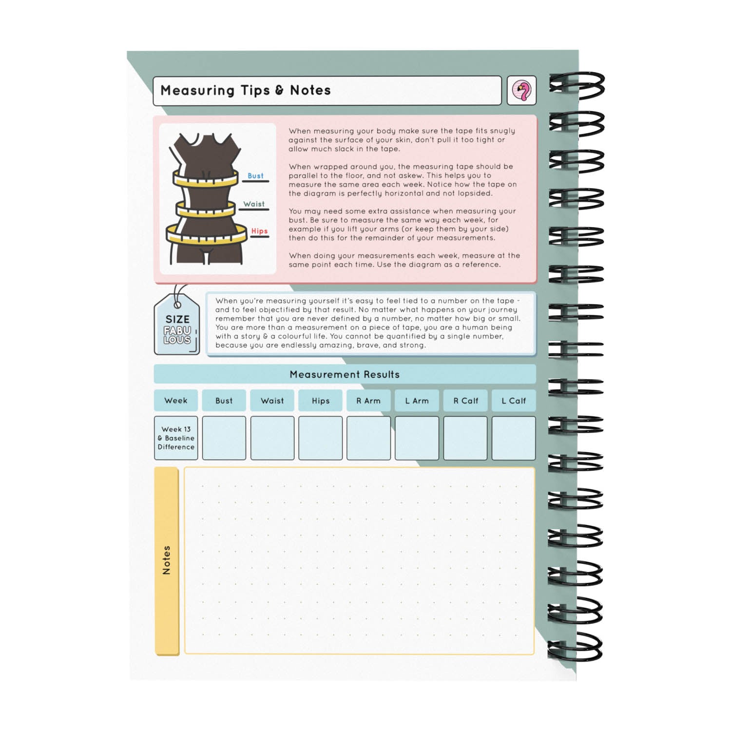 Food Diary - C27 - Weight Watchers Compatible - Fabulous Planning - [W] 3MTH - NWW - C27+
