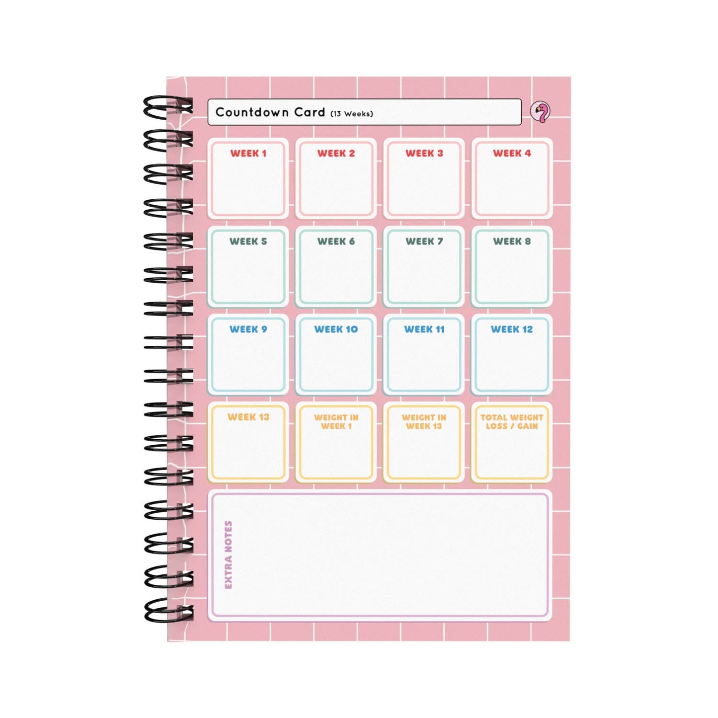 Food Diary - C46 - Slimming World Compatible - Compact - Fabulous Planning - [W] 3MTH - SW2 - C46+