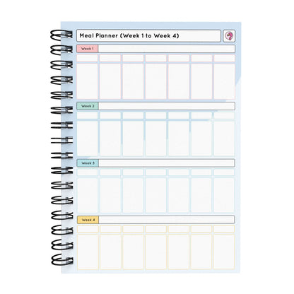 Food Diary - C64 - Slimming World Compatible - Compact - Fabulous Planning - [W] 3MTH - SW2 - C64+