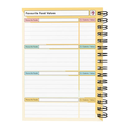 Food Diary - C64 - Slimming World Compatible - Compact - Fabulous Planning - [W] 3MTH - SW2 - C64+