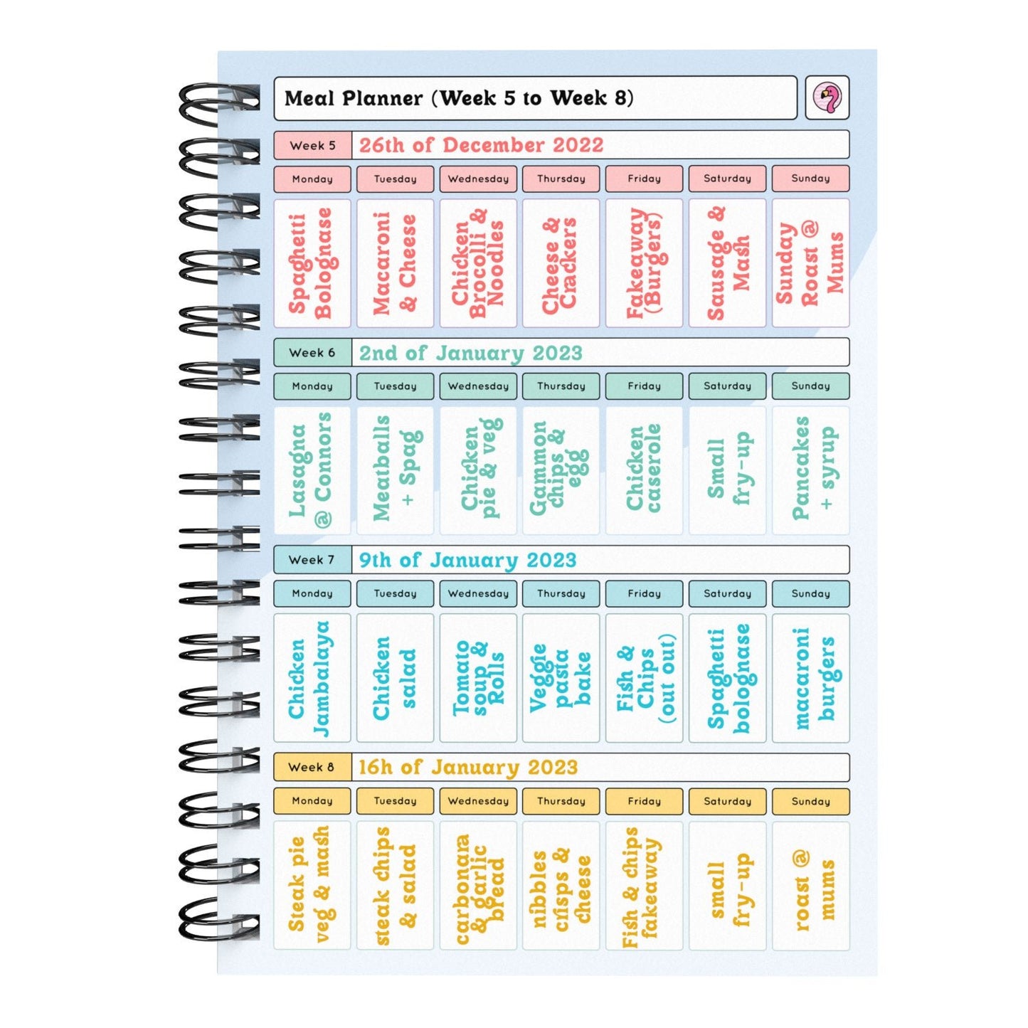 Food Diary - C67 - Calorie Counting - Fabulous Planning - [W] 3MTH - CAL - C67+