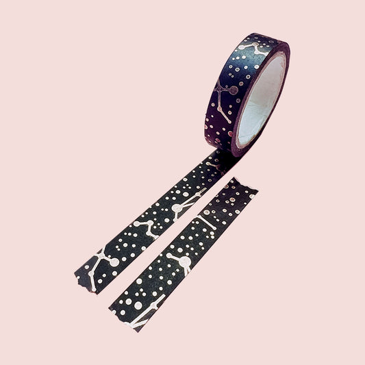 Freebie Rose Gold Astronomy Washi Tape 10mm - Fabulous Planning - Washi - Astronomy - 10mm - Freebie