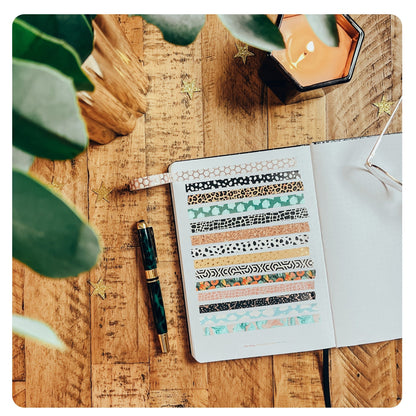 Freebie Self Care Washi Tape 10mm - Fabulous Planning - Washi - SelfCare - 10mm - Freebie