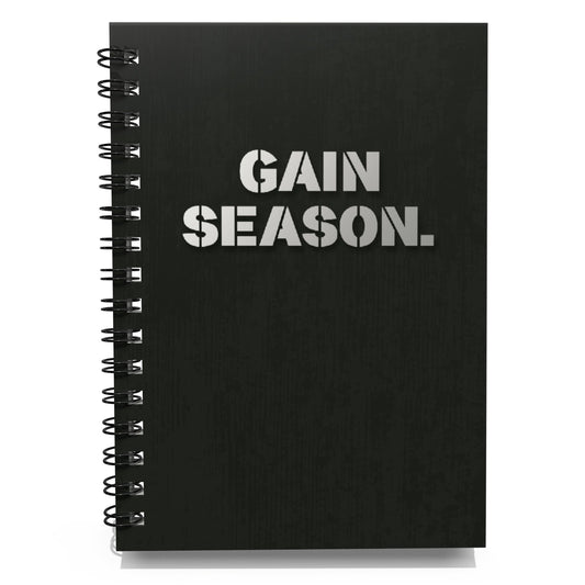 Gym Diary - Workout Log - Gain Season - Fabulous Planning - A5 - XL - GYMDIARY - C6