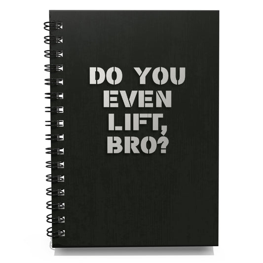 Gym Diary - Workout Log - Lift Bro? - Fabulous Planning - A5 - XL - GYMDIARY - C5