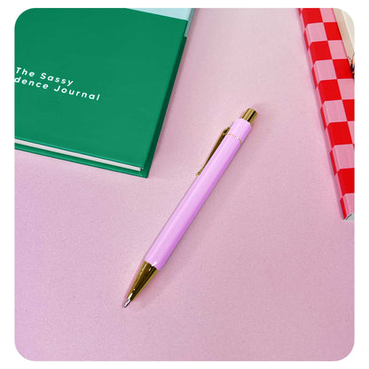 Hexagonal Pink Pastel Fab - Pen - Fabulous Planning - FPEN - HEX - PINK