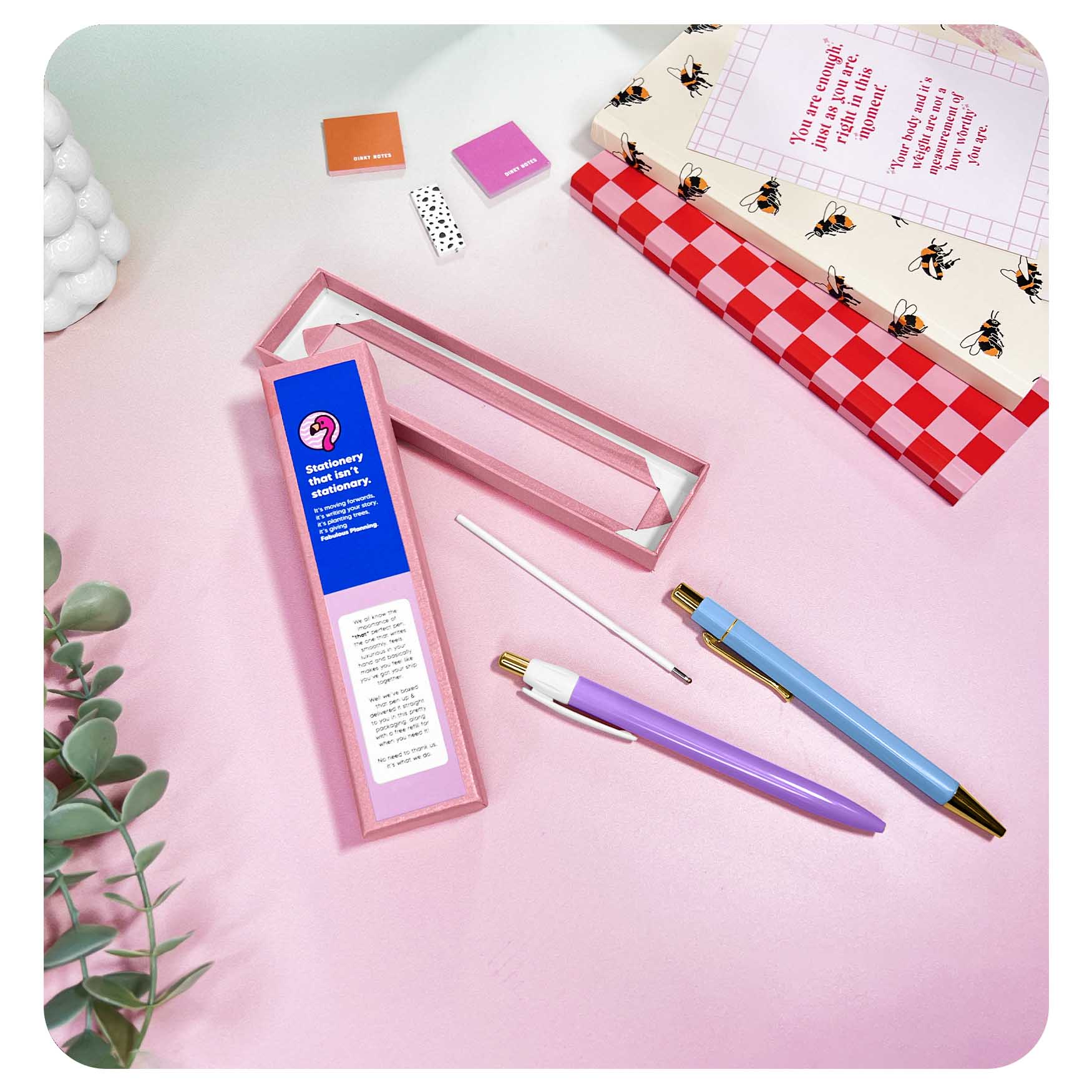 Hexagonal Pink Pastel Fab - Pen - Fabulous Planning - FPEN - HEX - PINK
