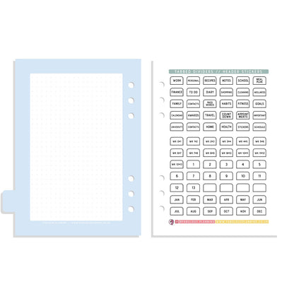 Honeycomb Organiser - Undated Daily Diary P3 - Fabulous Planning - FO - HONEY - PD - EET