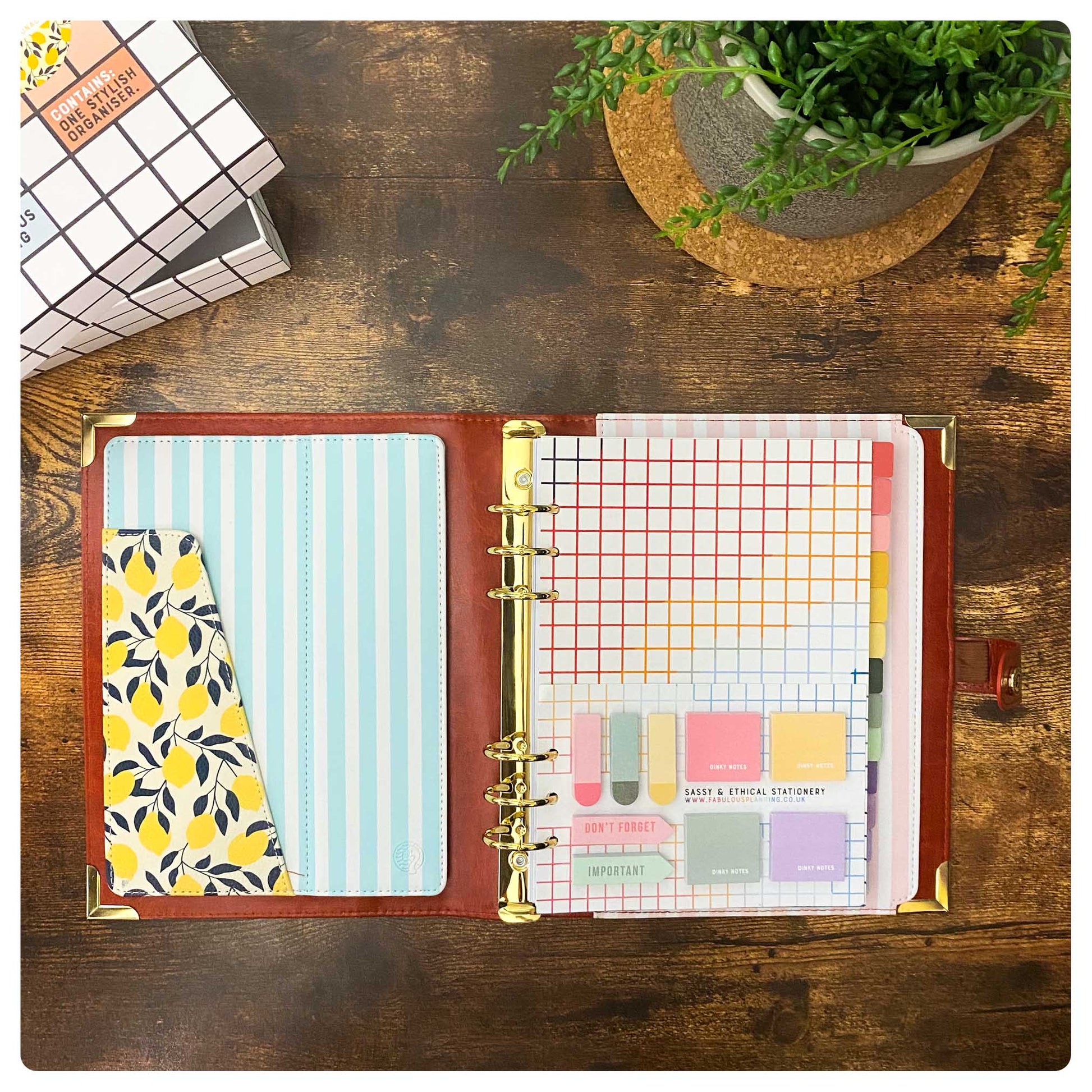 Lemonade Organiser - Undated Daily Diary P3 - Fabulous Planning - FO - LEMONADE - PD - EET