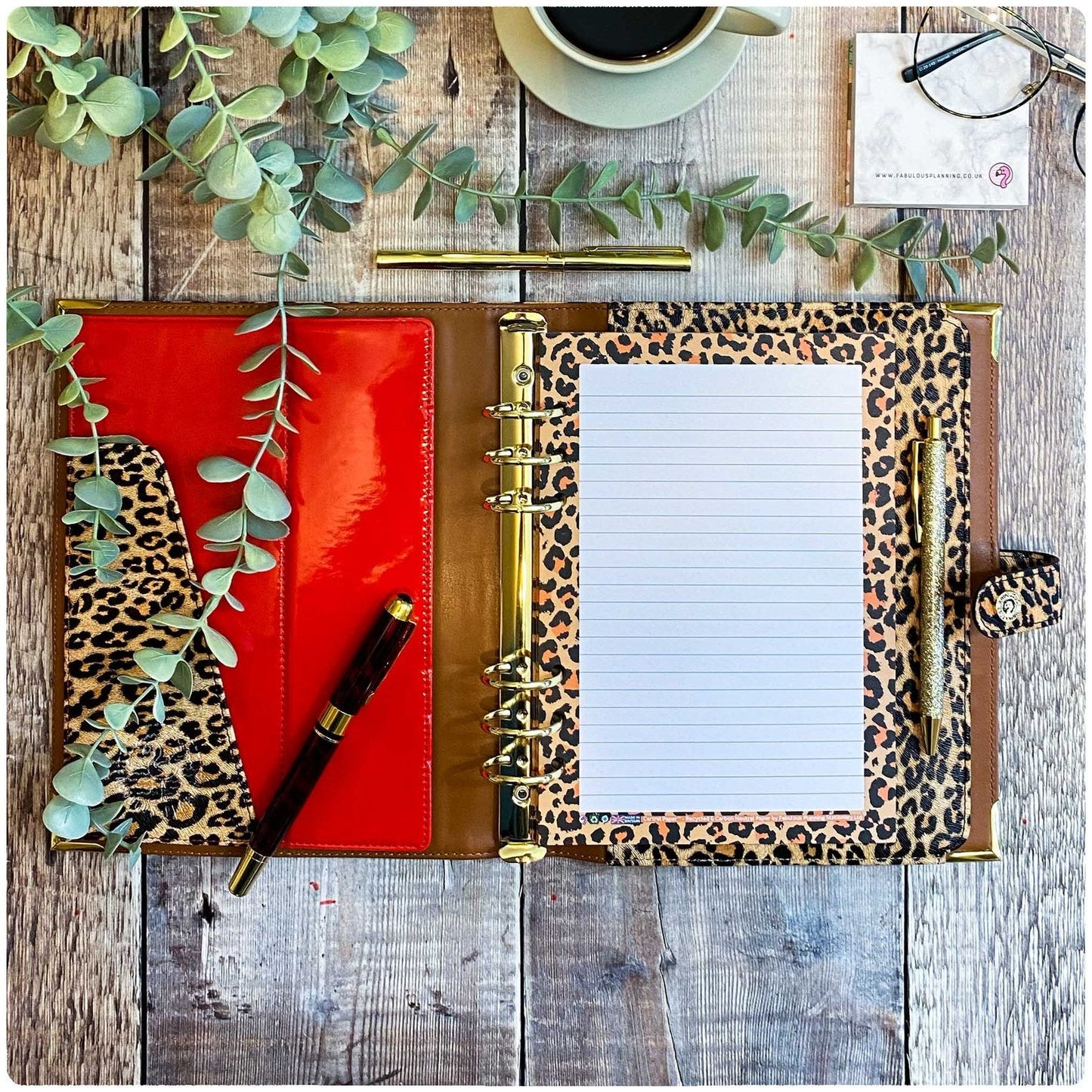 Leopard Organiser - P3 Stationery Bundle - Fabulous Planning - [STATBUN] LEO - GFL - CC