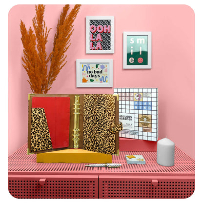 Leopard Organiser - Undated Daily Diary P3 - Fabulous Planning - FO - LEOPARD - PD - EET