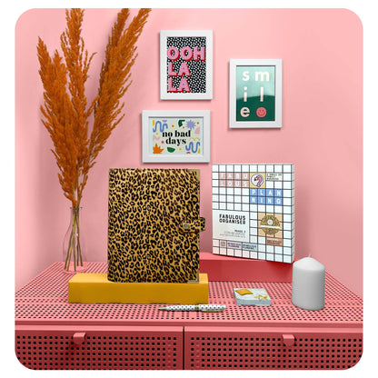 Leopard Organiser - Undated Daily Diary P3 - Fabulous Planning - FO - LEOPARD - PD - EET