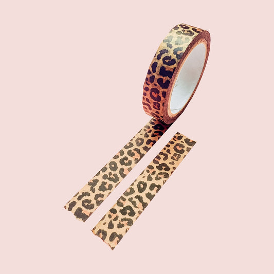 Leopard Washi Tape 10mm - Fabulous Planning - Washi - Leopard - 10mm