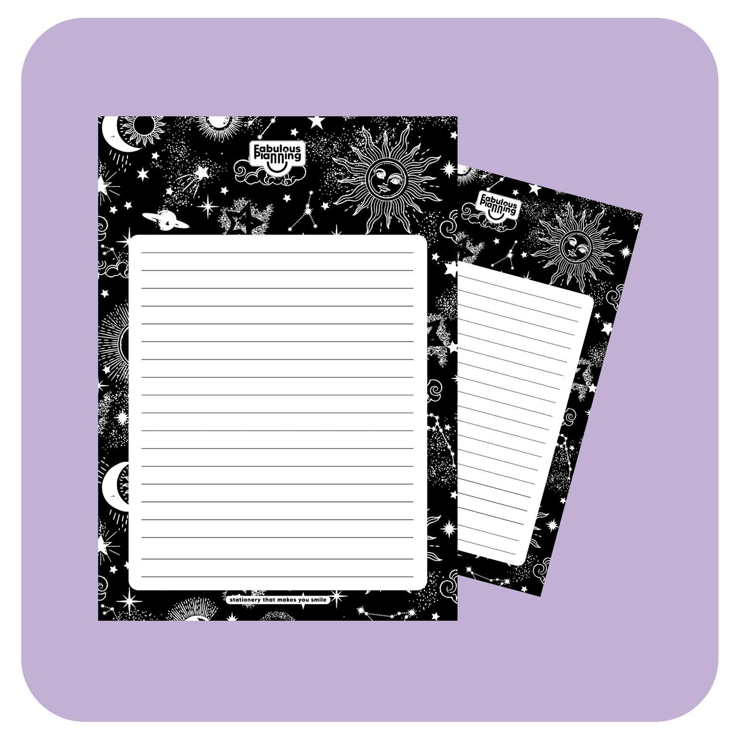 Pad Refill - Astronomy - Fabulous Planning - PAD - REFILL - ASTRO - LINED