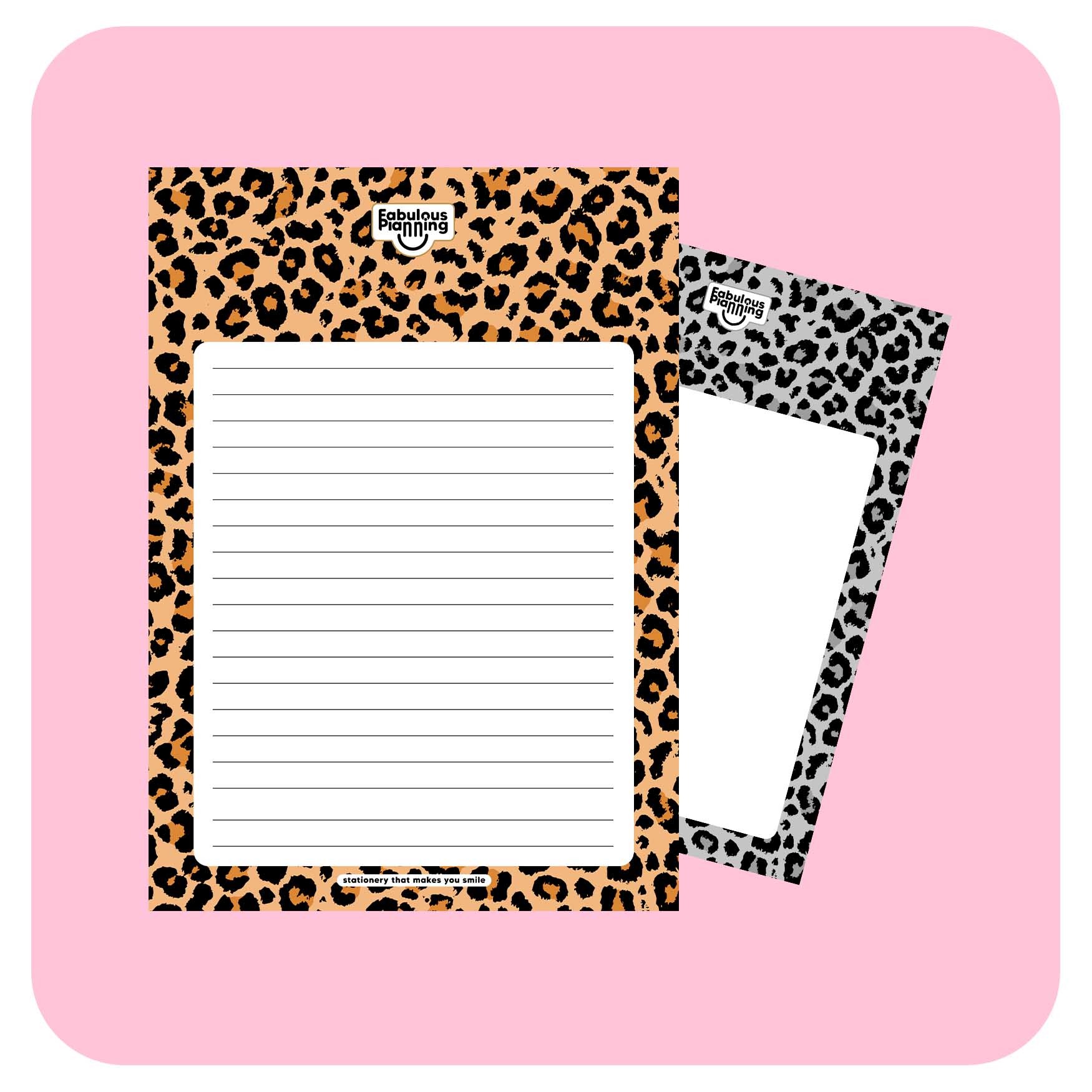 Pad Refill - Leopard - Fabulous Planning - PAD - REFILL - LEOP - LINED