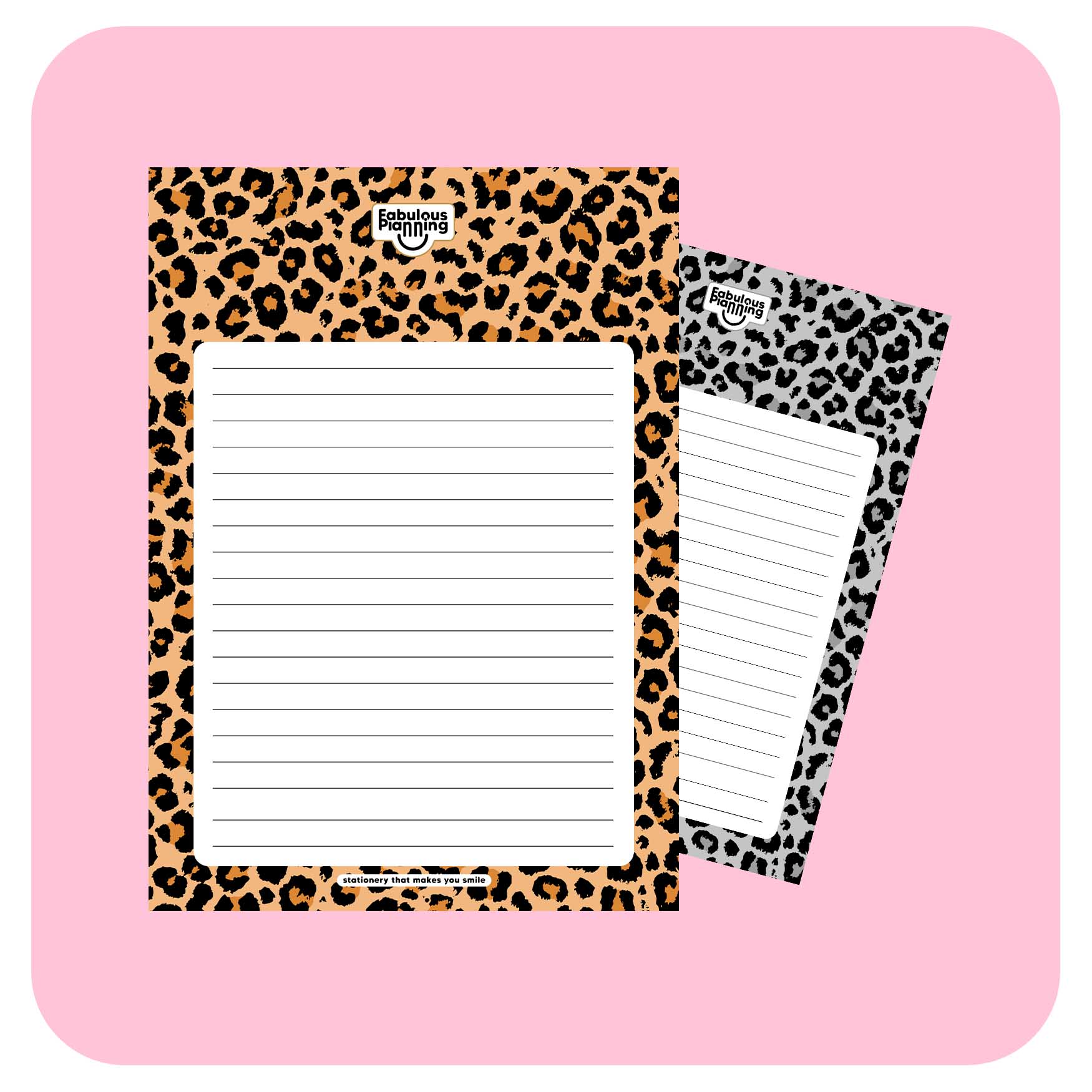 Pad Refill - Leopard - Fabulous Planning - PAD - REFILL - LEOP - LINED