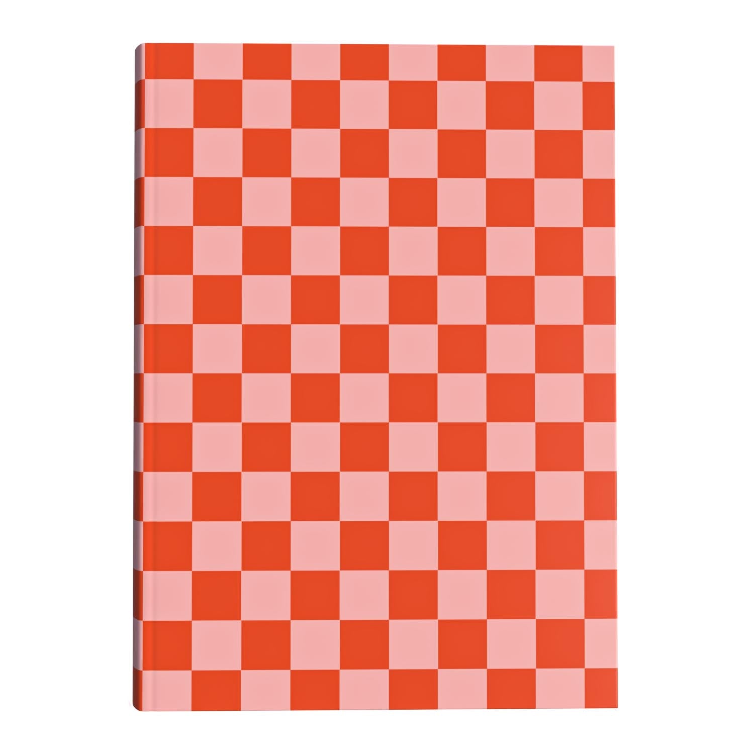 Pink Grid - A5 Paperback Notebook - Fabulous Planning - PAPER - LINED - REDGRID