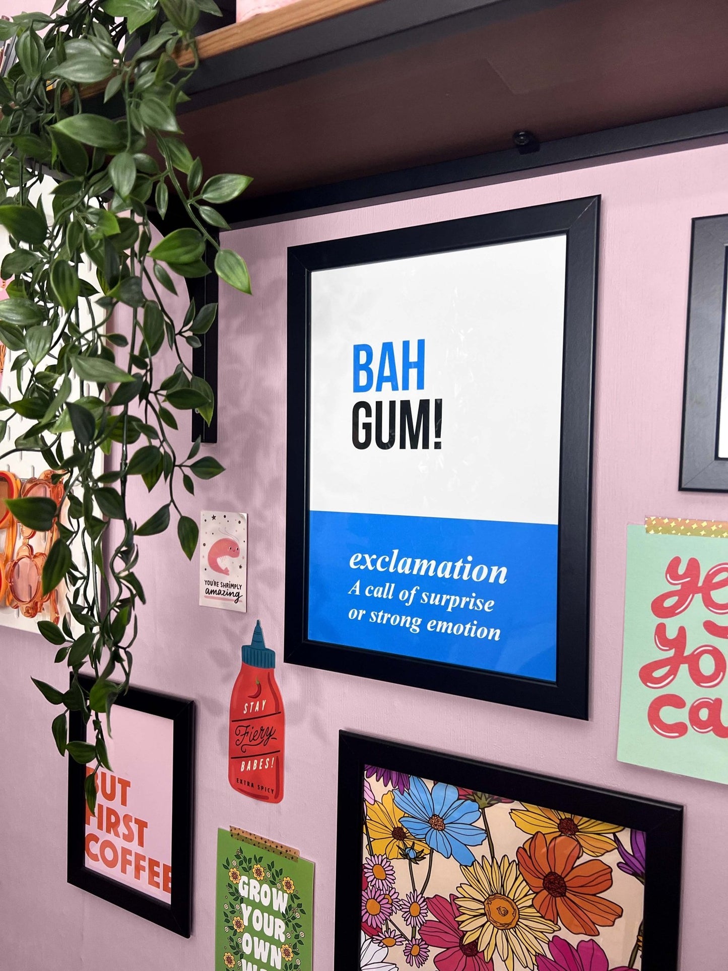 Posi Posters - Yorkshire "Bah Gum!" - Fabulous Planning - A4 - POSIPOST - YS1