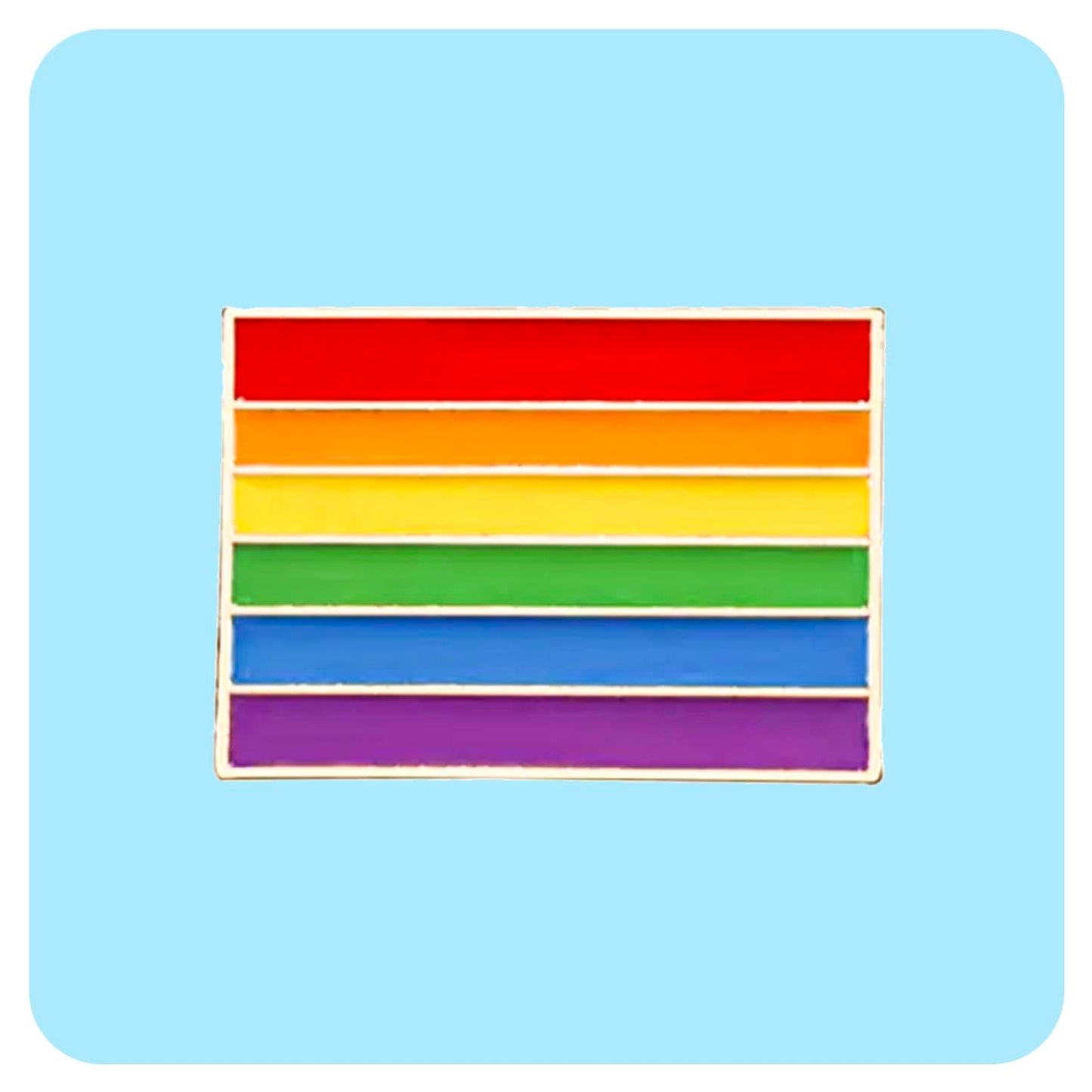 Pride Flag Enamel Pin - Fabulous Planning - Pin - Pride - 3